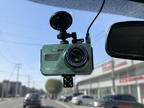 Car Dash Cam Front & Rear 1296P 4-Inch Display