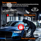 Car Dash Cam System Wireless 4-Channel Night Vision