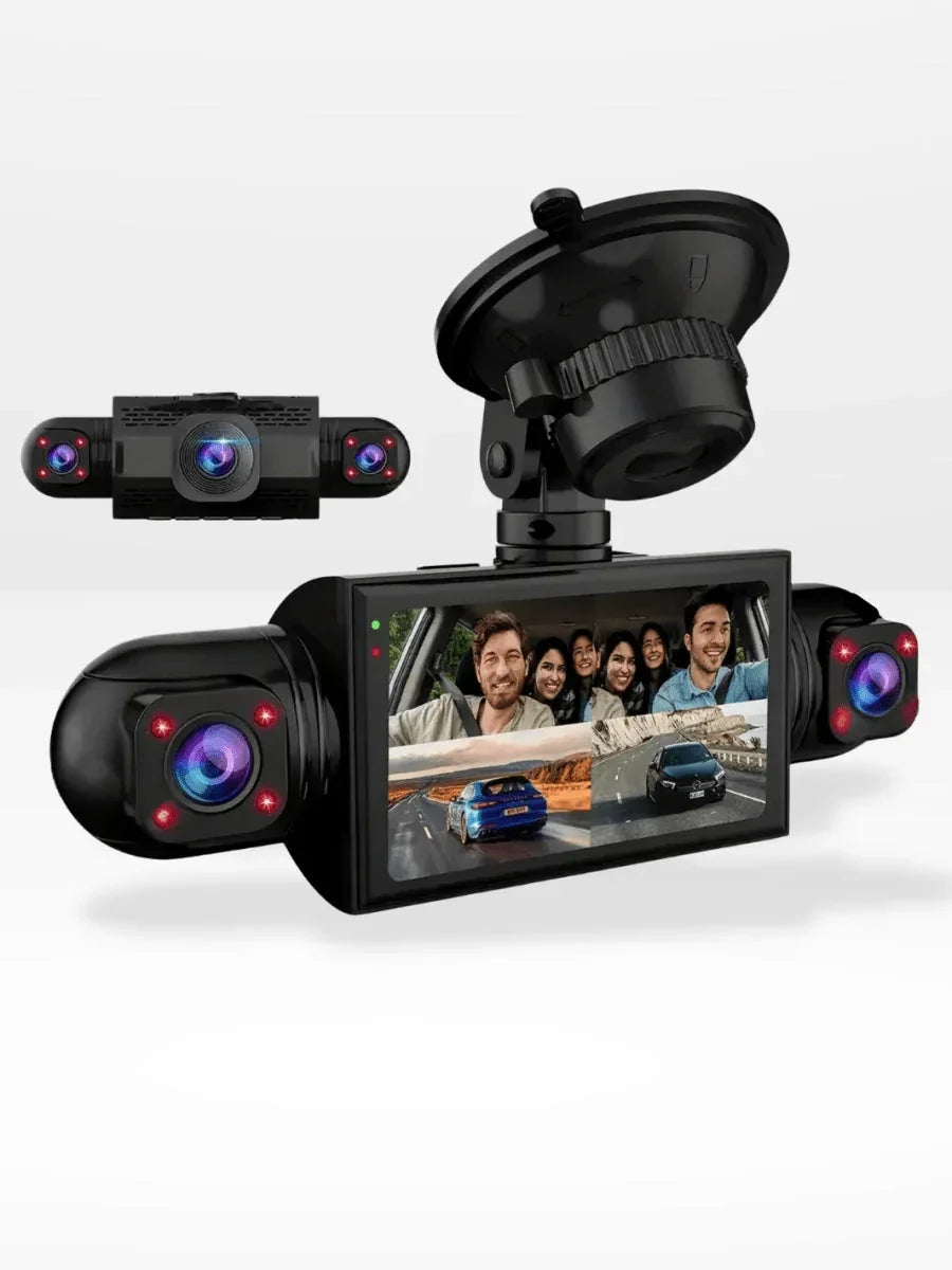 Car Dash Camera 360 Degree Panoramic Four HD Cameras Night Vision