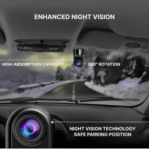 Car Dash Camera AI Parking & Road Alerts