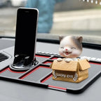 Car Dashboard Mat Non-Slip PVC Universal Fit
