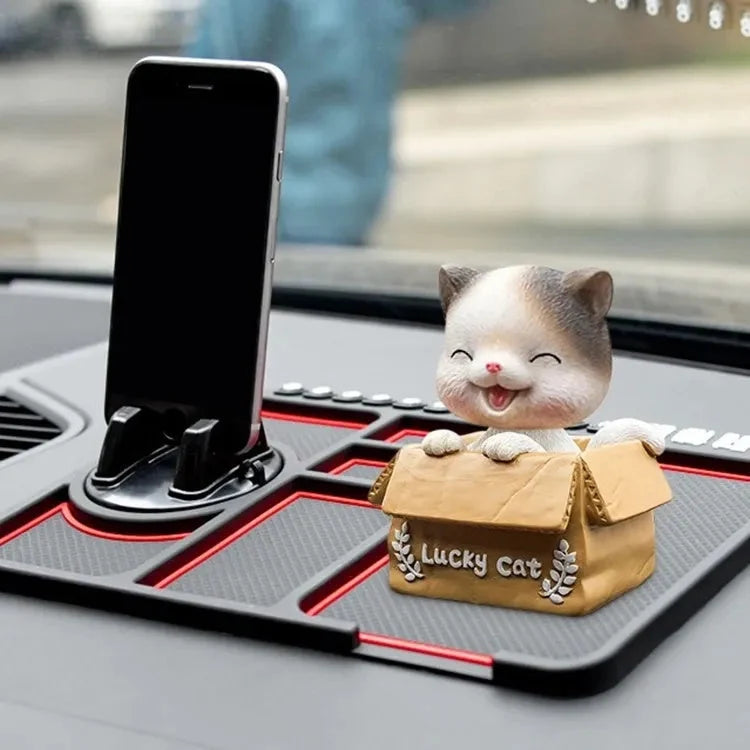 Car Dashboard Mat Non-Slip PVC Universal Fit