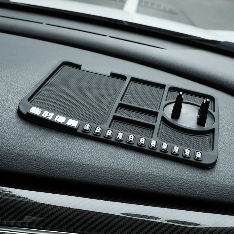 Car Dashboard Mat Non-Slip PVC Universal Fit