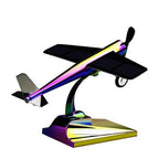 Car Dashboard Ornament Solar-Powered Rotary Airplane Zinc Alloy