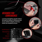 Car Door Light Automatic LED Adhesive Mount