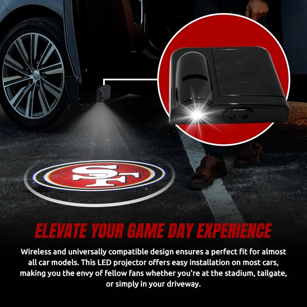 Car Door Light Automatic LED Adhesive Mount