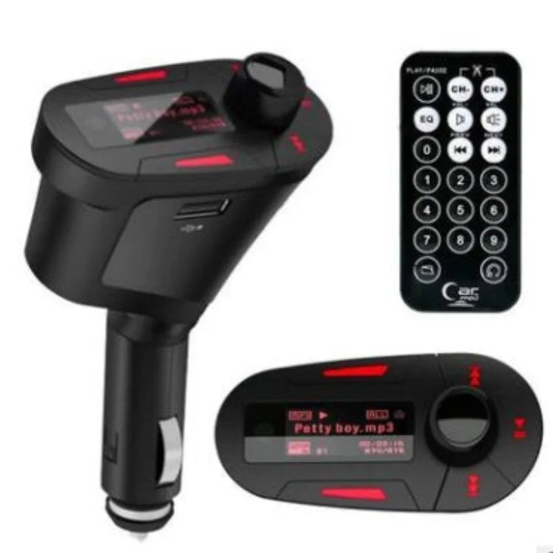 Car FM Transmitter USB MP3 & Aux