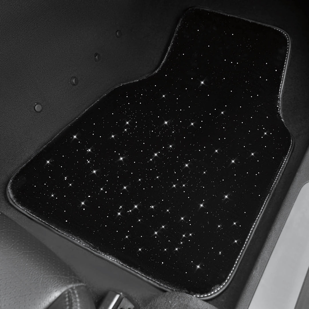 Car Floor Mats Starry Sky LED Universal Fit