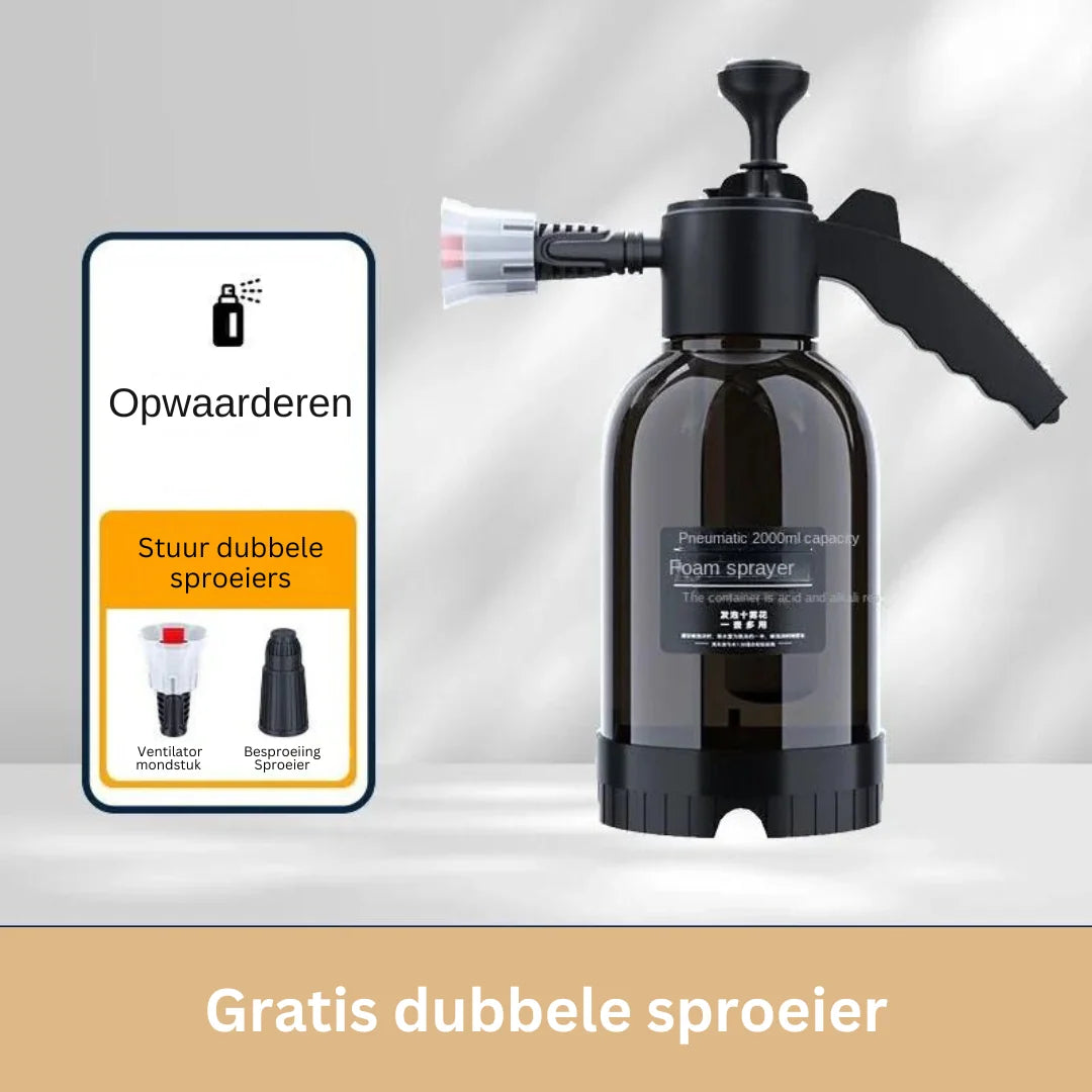 Car Foam Sprayer 3 Nozzles Deep-Clean Foam Water-Saving