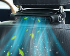 Car Headrest Fan Bladeless USB Powered 3-Speed