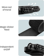 Car Headrest Fan Bladeless USB Powered 3-Speed