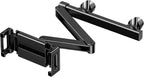 Car Headrest Tablet Holder Telescopic Arm & 360° Swivel