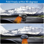 Car Heater 12V 150W Rotating & Tilting Defroster
