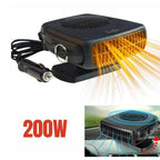 Car Heater 12V Ceramic Fast Heat & Dual Fan