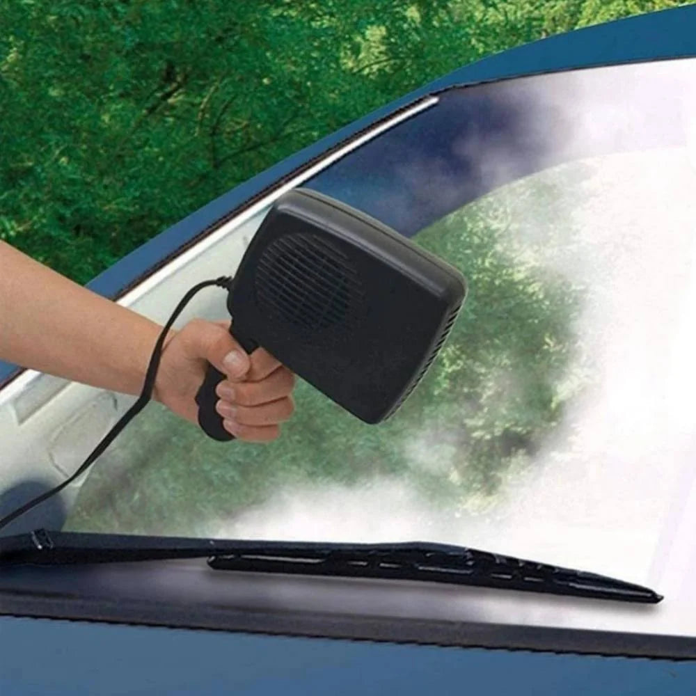 Car Heater 12V Ceramic Fast Heat & Dual Fan
