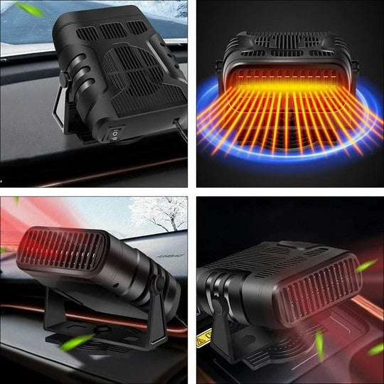 Car Heater 12V Portable Heat & Cool Defroster