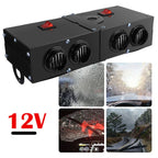 Car Heater 12V Rapid Defrosting Four Vents