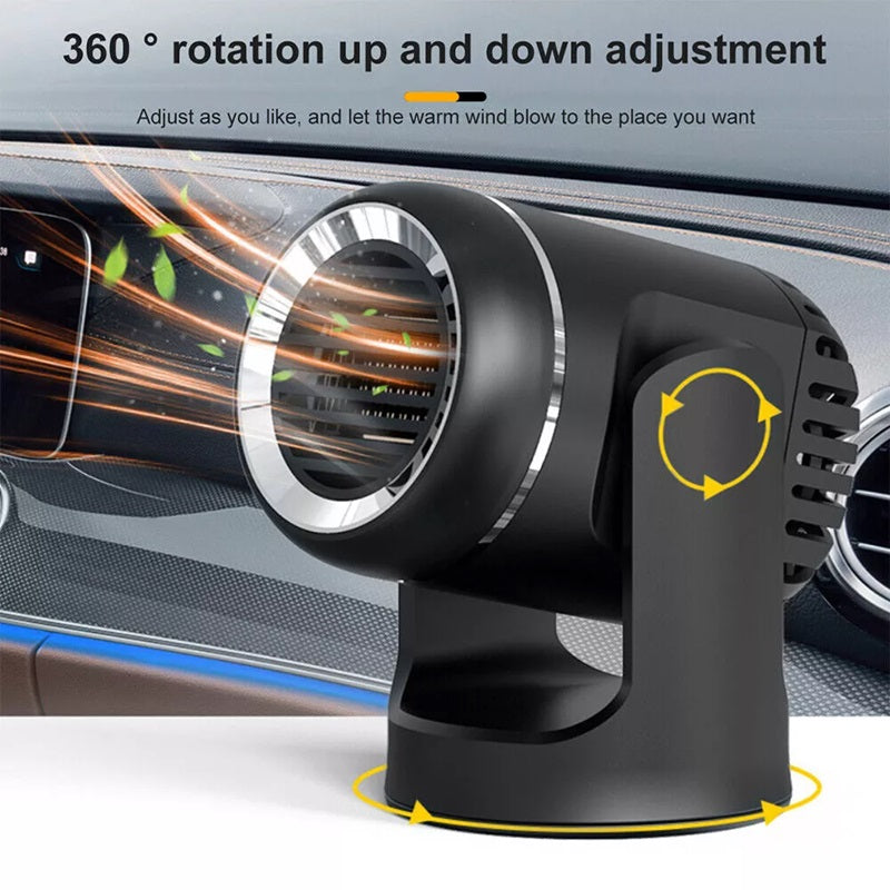 Car Heater & Cooler 12V PTC 360 Degree Rotation
