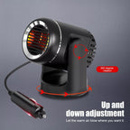 Car Heater & Cooler 12V PTC 360 Degree Rotation