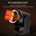 Car Heater & Cooler 12V PTC 360 Degree Rotation