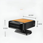 Car Heater Fast Defrosting 360° Swivel Silent Operation
