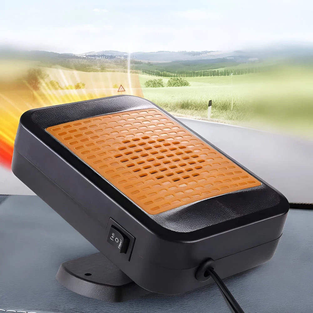 Car Heater Fast Defrosting 360° Swivel Silent Operation