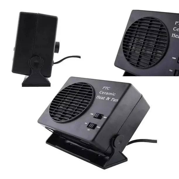 Car Heater Quick Heat Quiet Fan 12V Plug