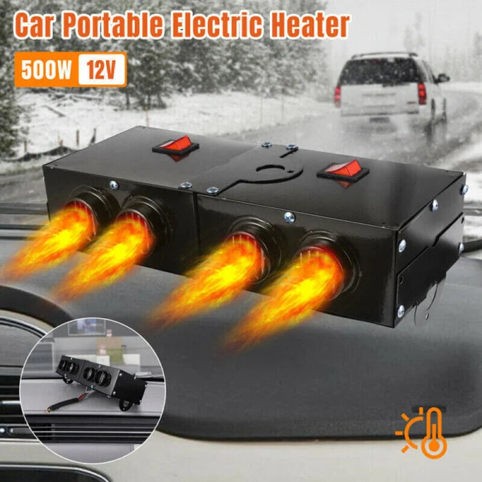 Car Heater Rapid Defrost Dual-Side 12V