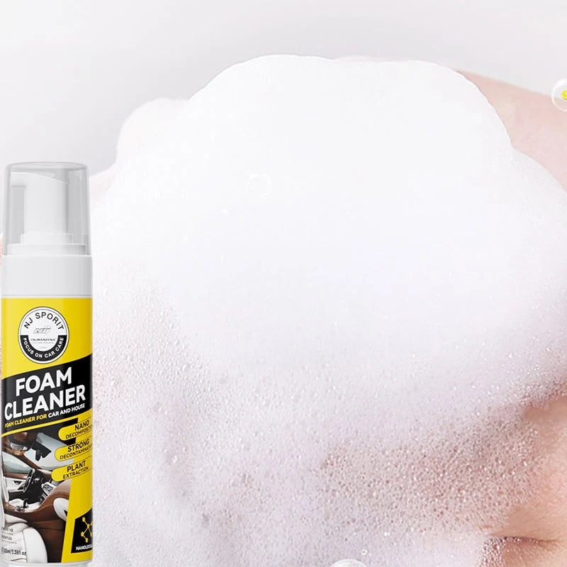 Car Interior Foam Cleaner Leather & Fabric Safe