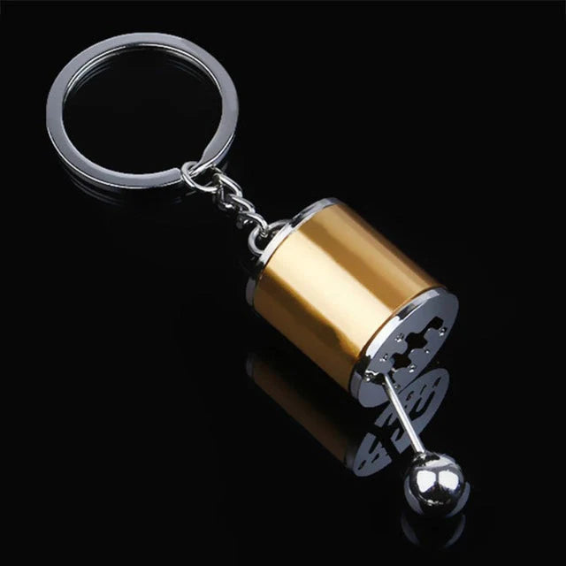 Car Keychain Six-Speed Gear Shift Zinc Alloy