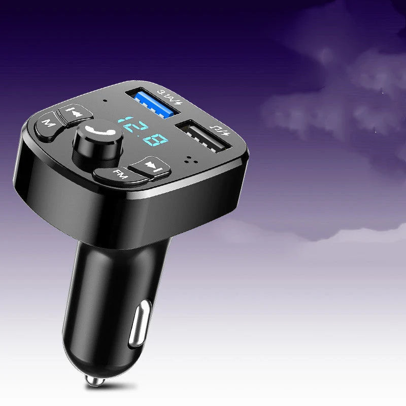 Car MP3 Player Bluetooth 5.0 & Dual USB Fast Charging