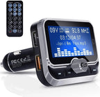 Car MP3 Player Bluetooth FM Transmitter Dual USB Charging