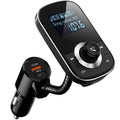 Car MP3 Player Bluetooth Hands-Free USB Charging