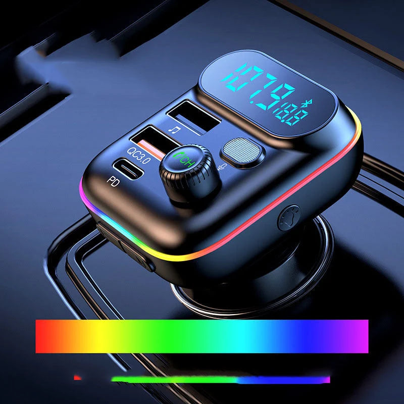 Car MP3 Transmitter Bluetooth & FM Auto Play
