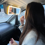 Car Makeup Mirror Adjustable LED & Touch Control