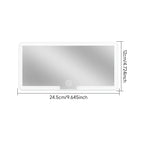 Car Makeup Mirror Adjustable LED & Touch Control
