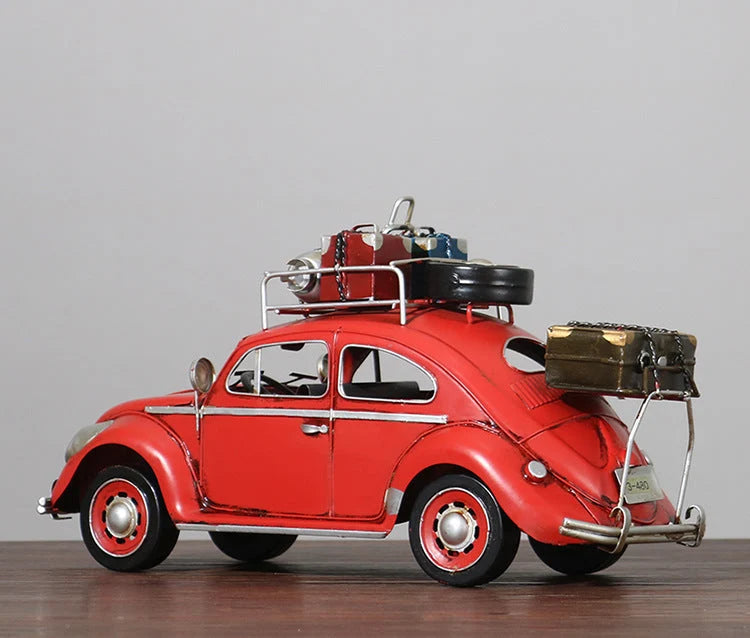 Car Model Vintage Iron European Style