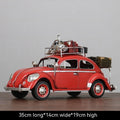 Car Model Vintage Iron European Style