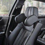 Car Neck Pillow Adjustable Universal Fit PU Leather