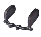 Car Neck Pillow Adjustable Universal Fit PU Leather
