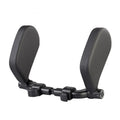 Car Neck Pillow Adjustable Universal Fit PU Leather