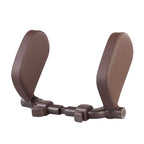 Car Neck Pillow Adjustable Universal Fit PU Leather