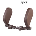 Car Neck Pillow Adjustable Universal Fit PU Leather
