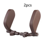 Car Neck Pillow Adjustable Universal Fit PU Leather