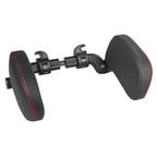 Car Neck Pillow Adjustable Universal Fit PU Leather