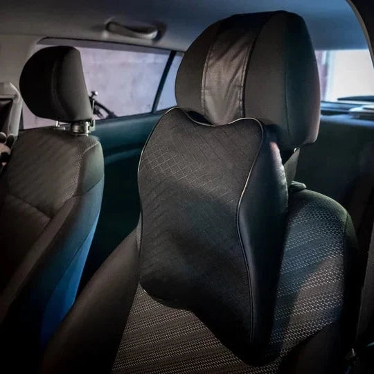 Car Neck Pillow Memory Foam Breathable Washable Cover
