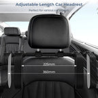 Car Neck Pillow U-Shape Adjustable Rotating Side Supports