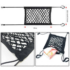 Car Organizer Safety Barrier Water-Resistant Mesh