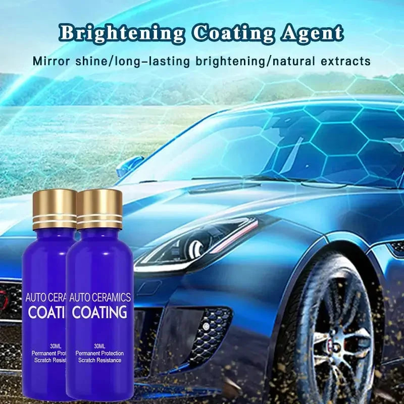 Car Paint Protection Spray Ceramic Hydrophobic Set of 2