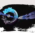 Car Pendant Colored Glaze Tassel Good Luck Charm